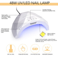 Professional UV/LED Nail Lamp — 48W 2